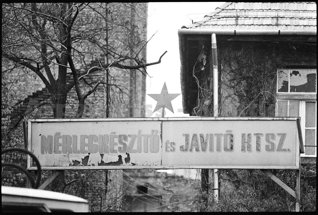 Mérlegkészítő ktsz.- Budapest 1988